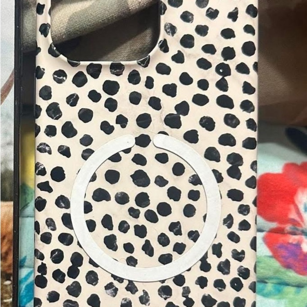 Burga polka dot Phone Case